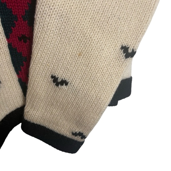 SEYCHELLE Nordic Style Vtg Cardigan Wool Sweater M - Picture 2 of 6